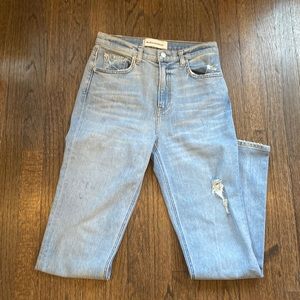Reformation Liza High Straight Jean Size 28